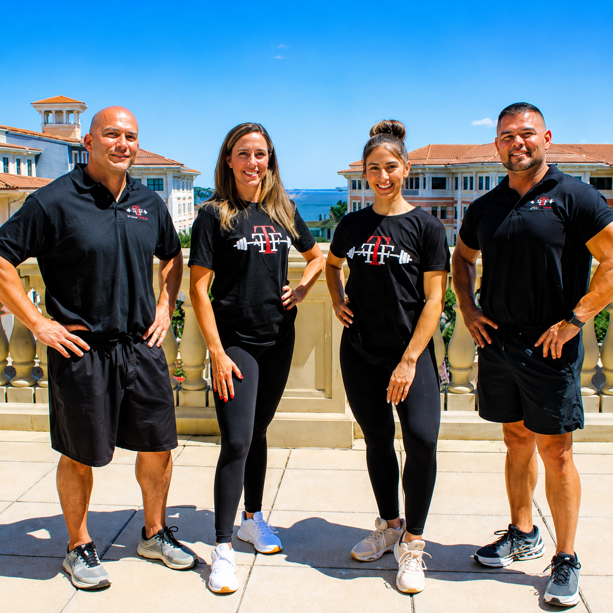 FitFlex team outdoors
